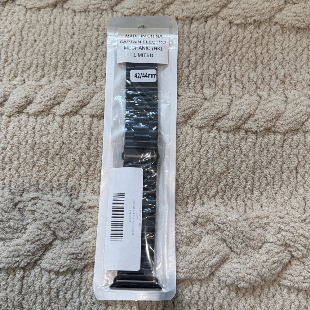 Amazon Black Oyster Cat Tan Electro Mechanic Limited Watch band.